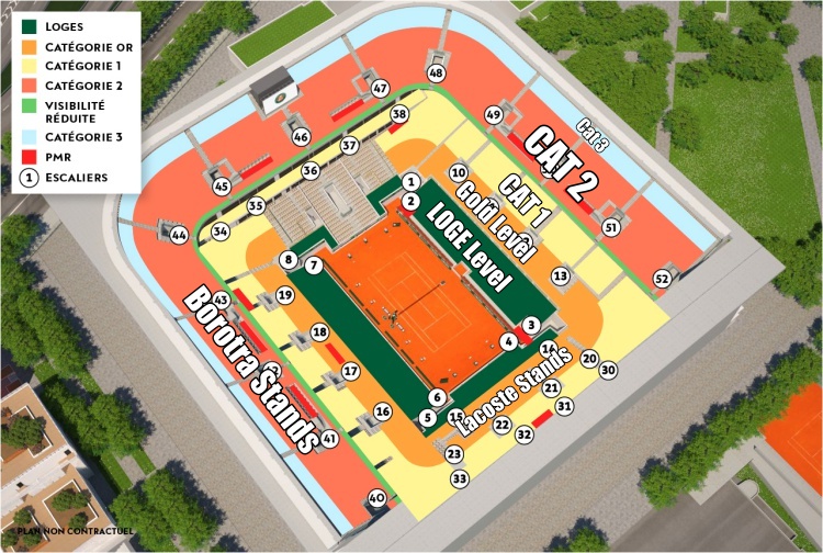 2024 French Open Tickets Philippe Chatrier Seating Guide Roland